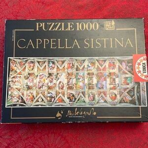 Sistine Chapel 1000 piece puzzle